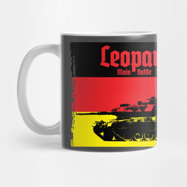 Leopard 2 Main Battle Tank by Illustratorator